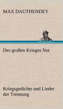 Des Grossen Krieges Not: Philaletis)