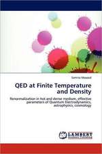 QED at Finite Temperature and Density