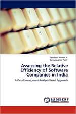 Assessing the Relative Efficiency of Software Companies in India