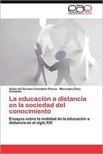 La Educacion a Distancia En La Sociedad del Conocimiento