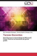 Tareas Docentes