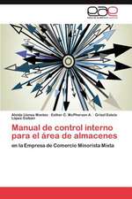 Manual de Control Interno Para El Area de Almacenes