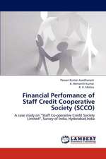 Financial Perfomance of Staff Credit Cooperative Society (SCCO)