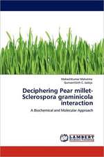 Deciphering Pear millet-Sclerospora graminicola interaction