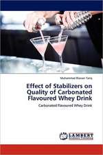 Effect of Stabilizers on Quality of Carbonated Flavoured Whey Drink