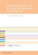 Jahrbuch der berufs- und wirtschaftspädagogischen Forschung 2014