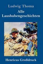 Alle Lausbubengeschichten (Großdruck)