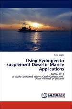 Using Hydrogen to supplement Diesel in Marine Applications