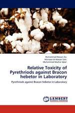 Relative Toxicity of Pyrethriods against Bracon hebetor in Laboratory