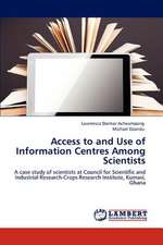 Access to and Use of Information Centres Among Scientists