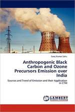 Anthropogenic Black Carbon and Ozone Precursors Emission over India