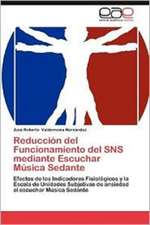 Reduccion del Funcionamiento del Sns Mediante Escuchar Musica Sedante