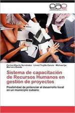 Sistema de Capacitacion de Recursos Humanos En Gestion de Proyectos