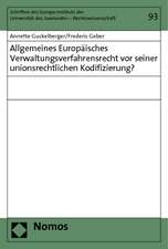 Allgemeines Europaisches Verwaltungsverfahrensrecht VOR Seiner Unionsrechtlichen Kodifizierung?: Deutschlandpolitische Konzeptionen Und Tendenzen in Der Ausserparlamentarischen Opposition (Apo)