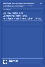 Die Haushalts- und Vertretungsbefristung im allgemeinen öffentlichen Dienst