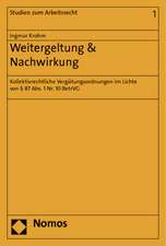 Weitergeltung & Nachwirkung