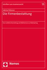 Die Firmenbestattung