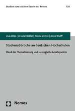 Studienabbrüche an deutschen Hochschulen