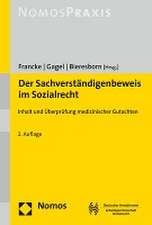 Der Sachverständigenbeweis im Sozialrecht