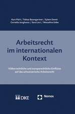 Arbeitsrecht im internationalen Kontext