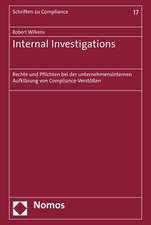 Internal Investigations