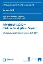 Privatrecht 2050 - Blick in die digitale Zukunft