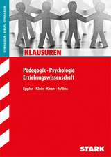 Klausuren Gymnasium - Pädagogik / Psychologie Oberstufe