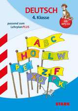 Training Grundschule - Deutsch 4. Klasse mit MP3-CD