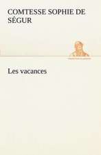 Les vacances