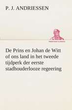 de Prins En Johan de Witt of Ons Land in Het Tweede Tijdperk Der Eerste Stadhouderlooze Regeering: Overrompeling Eener Plantage