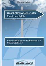 Geschäftsmodelle in der Elektromobilität