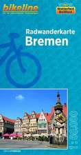 Bikeline Radwanderkarte Bremen 1 : 60 000