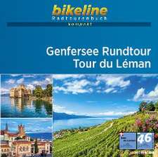 Genfersee Rundtour . Tour de Leman 1 : 50 000