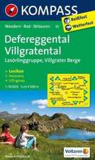 Defereggental - Villgratental - Lasörlinggruppe - Villgrater Berge 1 : 50 000