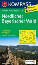 Nördlicher Bayerischer Wald 1 : 50 000