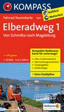 Elberadweg 1, Von Schmilka nach Magdeburg 1 :50 000