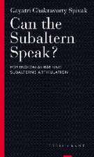 Can the Subaltern Speak?