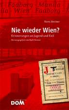 Nie wieder Wien?