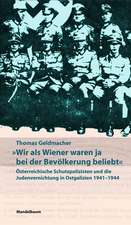 'Wir als Wiener waren ja bei der Bevölkerung beliebt'