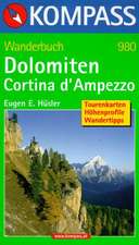 Dolomiten. Cortina d' Ampezzo. Wanderbuch