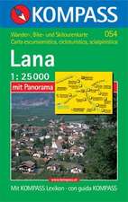 Lana - Etschtal/Val d'Adige 1 : 25 000