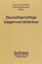 Deutschsprachige Gegenwartsliteratur