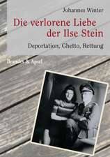 Die verlorene Liebe der Ilse Stein