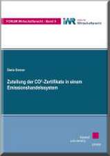 Zuteilung der CO2-Zertifikate in einem Emissionshandelssystem