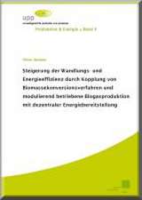 Steigerung der Wandlungs- und Energieeffizienz durch Kopplung von Biomassekonversionsverfahren und modulierend betriebene Biogasproduktion mit dezentraler Energiebereitstellung