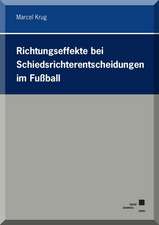 Richtungseffekte bei Schiedsrichterentscheidungen im Fußball