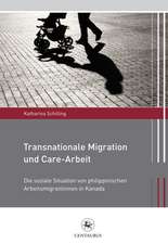 Transnationale Migration und Care-Arbeit