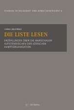 Die Liste lesen