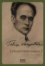 Lebenserinnerungen I. Autobiographie