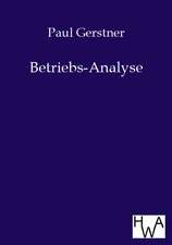 Betriebs-Analyse